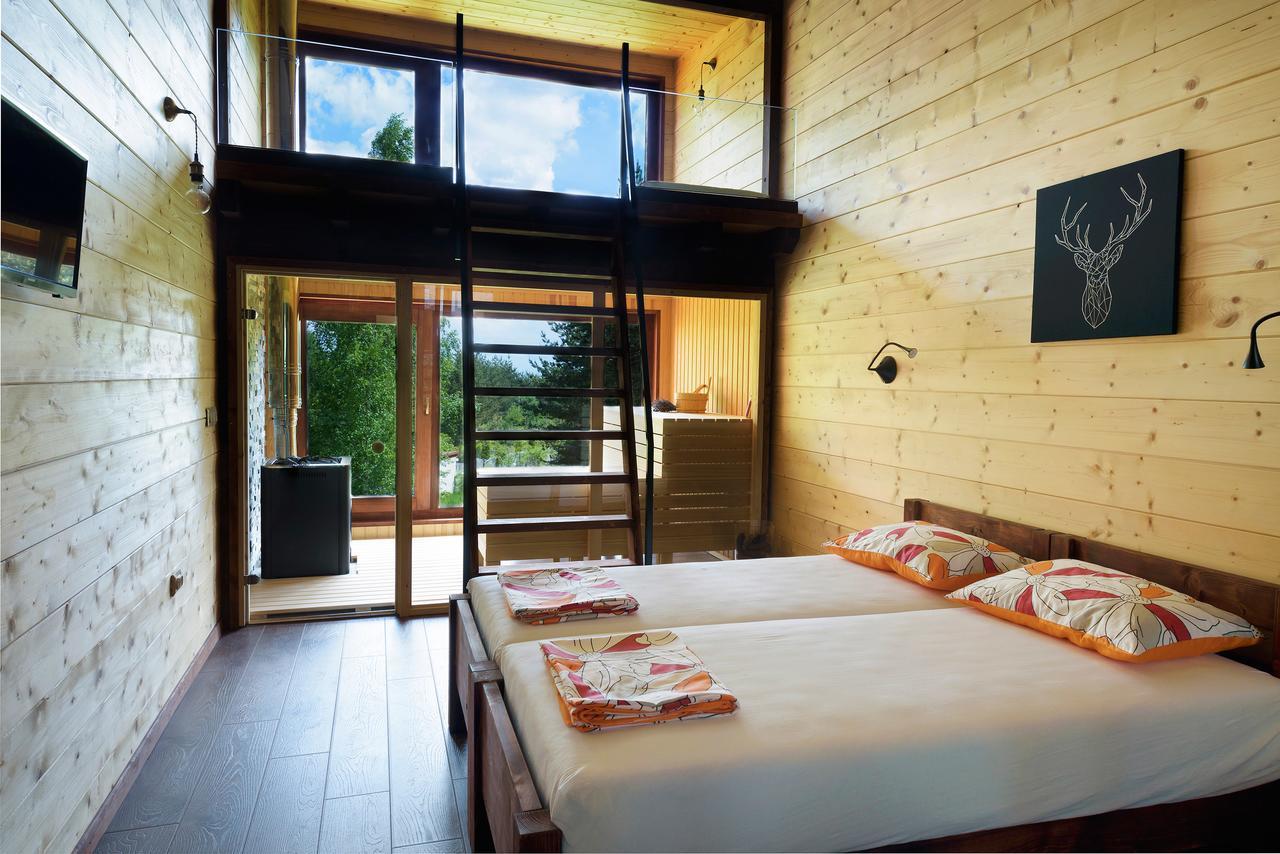 Pinus Villas Lodge With Private Jacuzzi & Phyto-Sauna Retreat Zheleznitsa Eksteriør billede